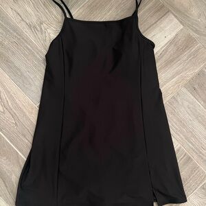 Old Navy Activewear PowerSoft Dress with built in bra and biker shorts.